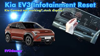 How to reset Kia EV3 Infotainment Unit