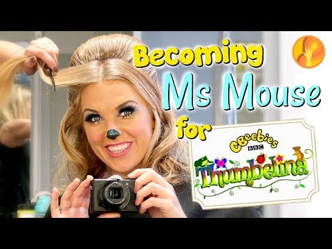 Becoming 'Ms Mouse' for CBeebies Thumbelina! | Maddie Moate