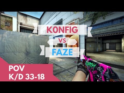 K0nfig vs Faze POV | SL I League Starseries Season 3 Finals | Cache