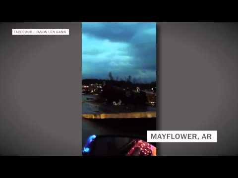 Scenes from deadly tornadoes in Ark. and Okla.