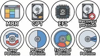 Explicação de todos os tipos de partição