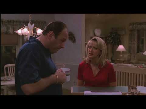 Tony pushed his wife - The Sopranos HD