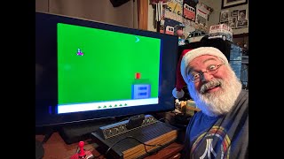 Atari 2600 - Mean Santa - Ho Ho Ho - Merry Bad Santa Christmas - Retrogaming - Vintage Gaming