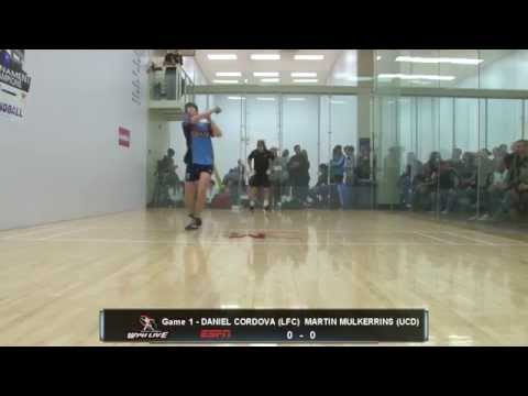 USHA Collegiate National Finals- Martin Mulkerrins vs Daniel Cordova