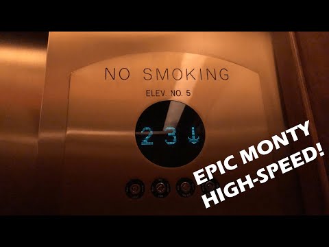 INSANE Montgomery High-Speed Traction Elevators in Chicago, IL