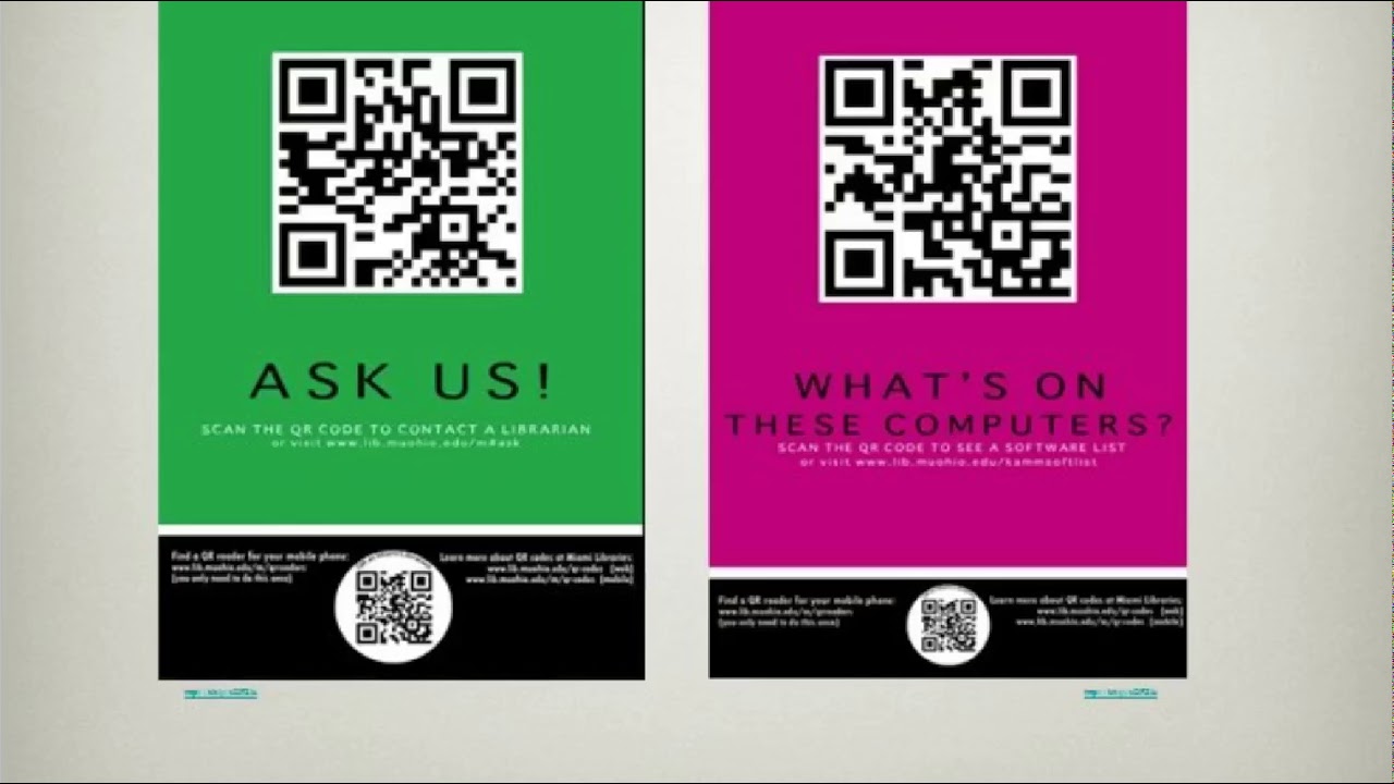 Carterette Series Webinars: QR Connections: QR Codes in Libraries