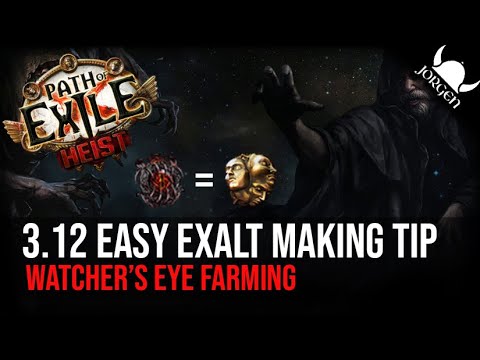 WATCHER'S EYE = EASY EXALTS - 3.12 Heist League - Path of Exile