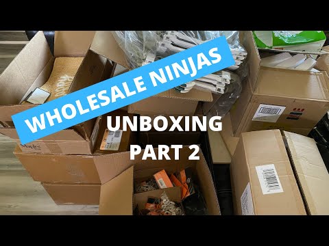 Wow!  Part 2 General Merchandise Unboxing for reselling, see what we get!