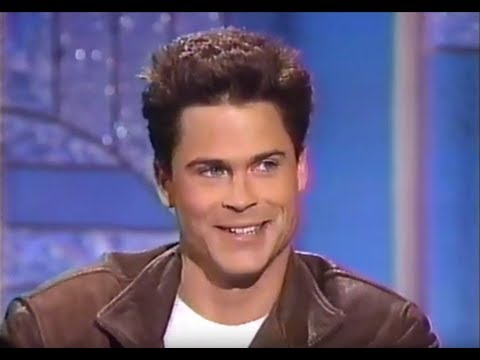 Rob Lowe on the Arsenio Hall Show (1990)