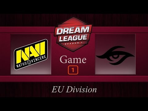 Na'Vi vs Team Secret (Game 2) | DreamLeague Season 7 EU Division