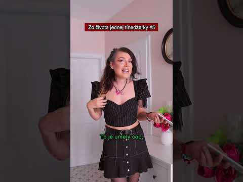 Zo života jednej tínedžerky #5 🤭😅 #denisavysnovska #detstvo #srandamusibyt #zabava #vtipy #sranda