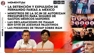 Las declaraciones de #BenGvir de asesinar palestinos | Detención de #FernandoFarías | #Mesaautónoma