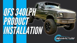 Drop-in fuel pump assembly replacement for 1996 Ford F150, QFS-A27HV installation
