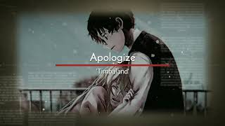 Download lagu Apologize - 'Timbaland' Lyric terjemahan Indonesia mp3