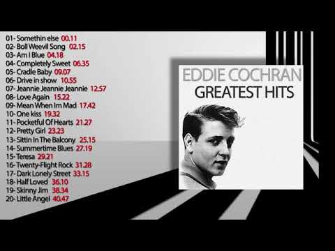 Eddie Cochran   GREATEST HITS FULL ALBUM