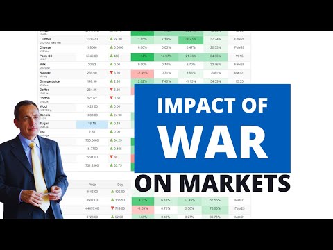 The Impact of the War in Ukraine on the Markets: Raw Materials, Stocks, Volatility…