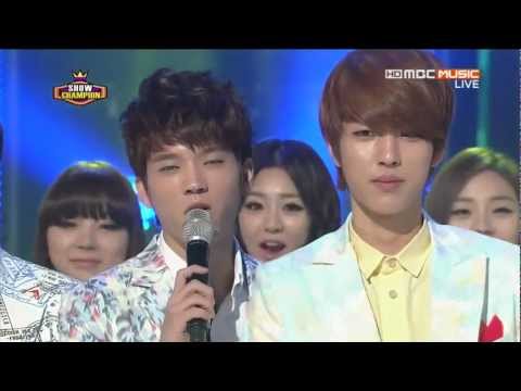130403 INFINITE - 1위 Man In Love @ MBC Show Champion