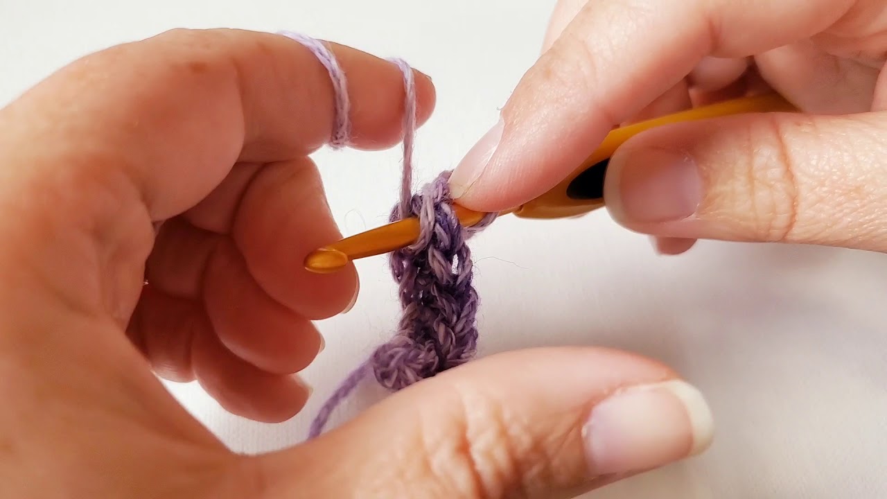 Slip Stitch (us) |crochet tutorial|