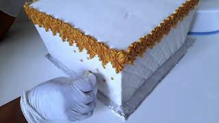 HOW TO DECORATE CAKE   #decoration #birthdaycake #design