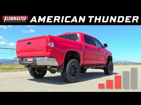 2009-20 Toyota Tundra 4.6L, 5.7L - American Thunder Cat-back Exhaust System 817664