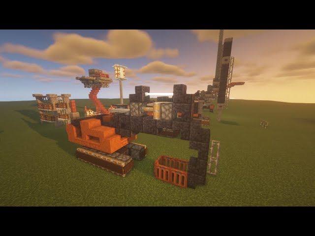 Construction Machines Bundle - [World Download] Minecraft Map