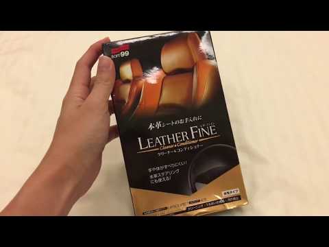 SOFT99 Leather Fine Cleaner & Conditioner