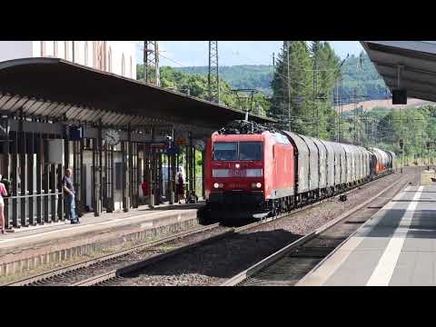 Bombardier Traxx 185 022 von DB Cargo in Merzig