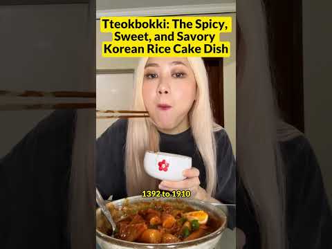 Tteokbokki: The Spicy, Sweet, and Savory Korean Rice Cake Dish