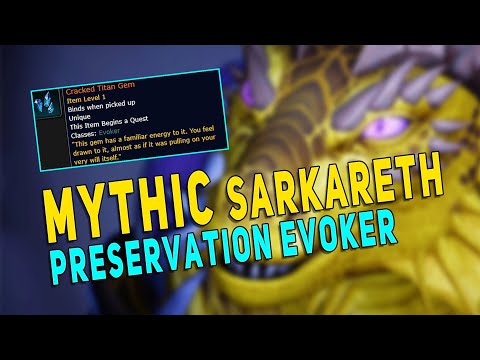 Preservation Evoker Raid Gameplay | MYTHIC Sarkareth | Legendary DROPPED!