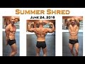 Summer Shred Physique Update June 24th 2016