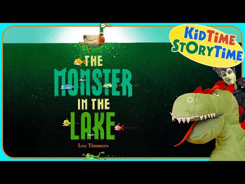 The MONSTER in the LAKE ~ monster read aloud for kids