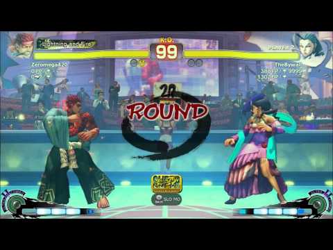 Zeromega420 (Evil Ryu) vs TheBywall