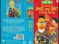 Sesame Street Home Video The Best Of Ernie And Bert And Sing Along