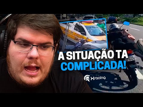 CASIMIRO REAGE: OBSERVAÇÕES DIÁRIAS (EP 222) É MUITA CONFUSÃO! - XRACING | Cortes do Casimito