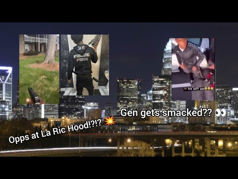 Charlotte Rapper Incidents! La Ric / Slimey Beezo / CG : La Ric Vs Backdoe Gang