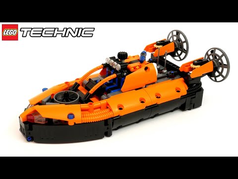 Конструктор LEGO Technic «Спасательное судно на воздушной подушке» 42120 / 457 деталей