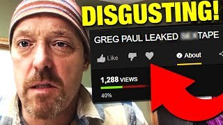Greg Pauls Disgusting Tape EXPOSED By Hackers *FOOTAGE* video