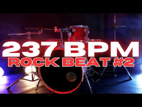 237 BPM - Rock Drum Beat - Loop 2