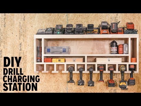 Diy Drill Charging Station 7 Steps With Pictures Instructables