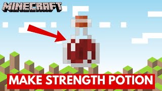 How to Make Potion of Strength in Minecraft 2024?