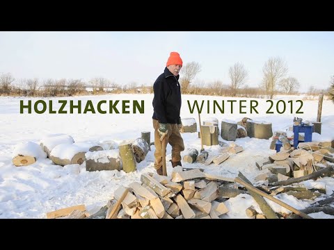 Wilfried Erdmann - Holzhacken