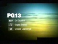 5 7 2005 Encore Feature Presentation Intro And PG 13 Rating Bumper
