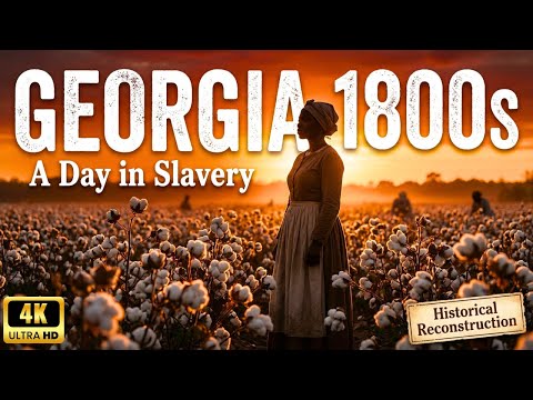 Georgia, 1800s: A Day in the Life of an Enslaved Person. The Raw Reality of the Plantation.