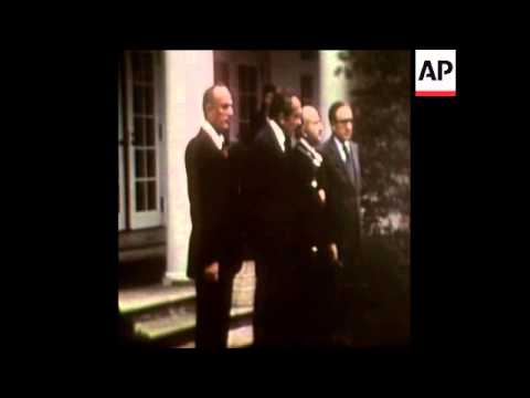 SYND 6-6-74 NIXON AND KISSINGER WITH EGYPTIAN AND SAUDI ARABIAN FOREIGN MINISTERS