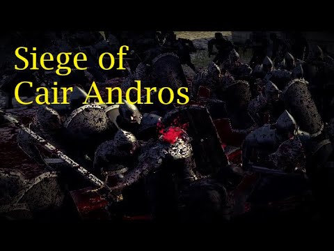 Siege of Cair Andros - Rise of Mordor Total War Cinematic Battle