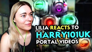 Reacting to AMAZING PORTAL PARODY VIDEOS by HARRY101UK