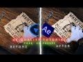 HOW TO MAKE High Quality Edits Using AFTER EFFECTS & TOPAZ (Free CC Preset) | High Qualiy TUTORIAL