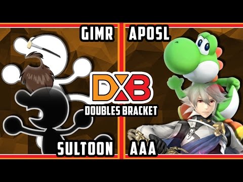 DXB 2017 SSB4 - VGBC | GimR & Sultoon Vs. AAA & VGBC | Aposl - Smash 4 Doubles - Smash Wii U