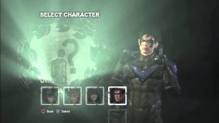 How to Play as Nightwing in Story Mode on "Batman Arkham City" for PS3 : "Batman: Arkham City"
