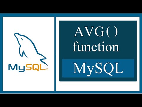 MySQL AVG Function
